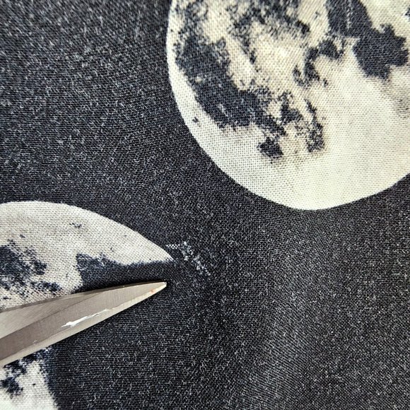 Hot Topic Moon Phases Tank Top Lace-Up Back Grunge Witchy Aesthetic Size Small - Picture 11 of 13